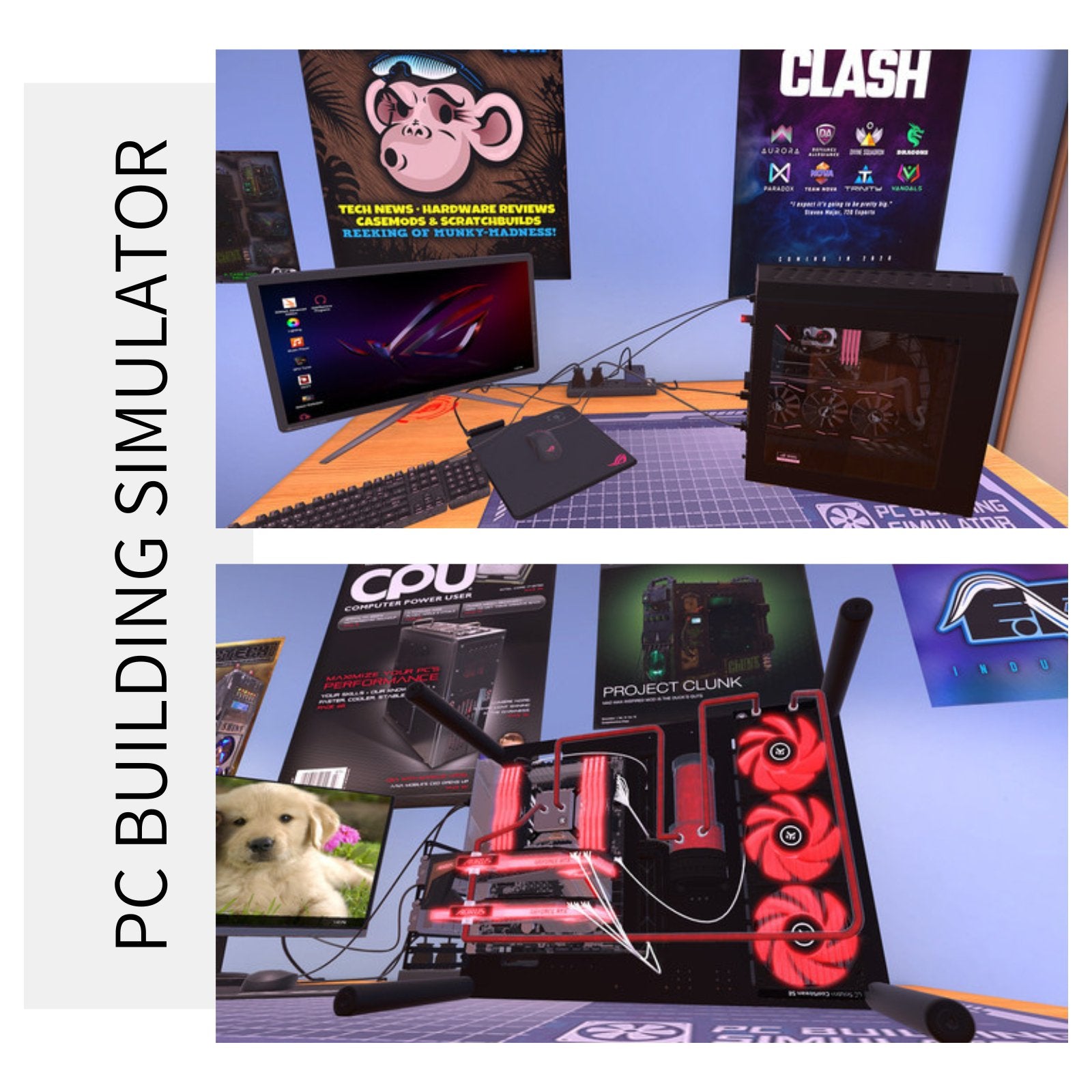 PC Building Simulator & MAXED OUT Edition DLCs | PC Game Steam Key - Killonyi