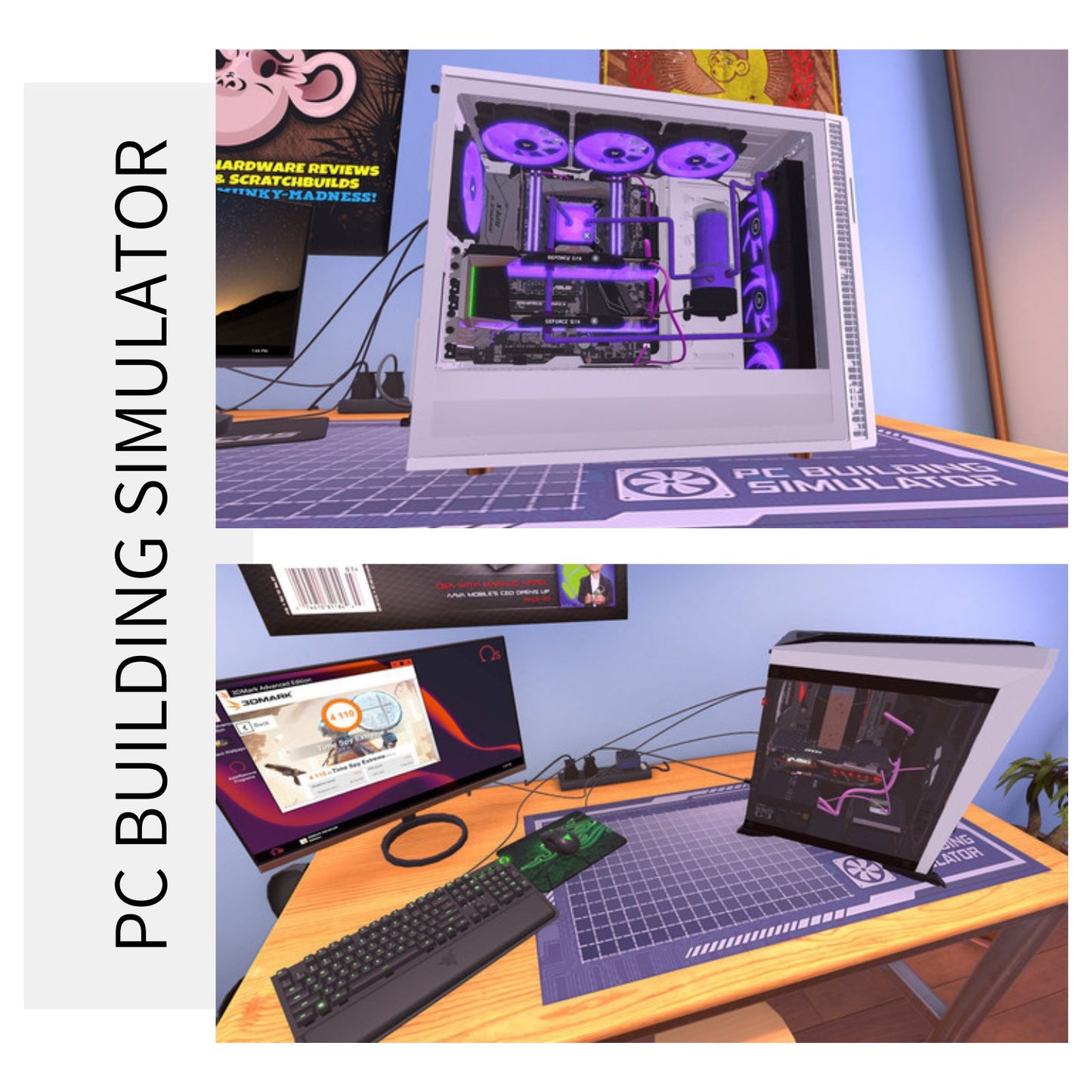 PC Building Simulator & MAXED OUT Edition DLCs | PC Game Steam Key - Killonyi