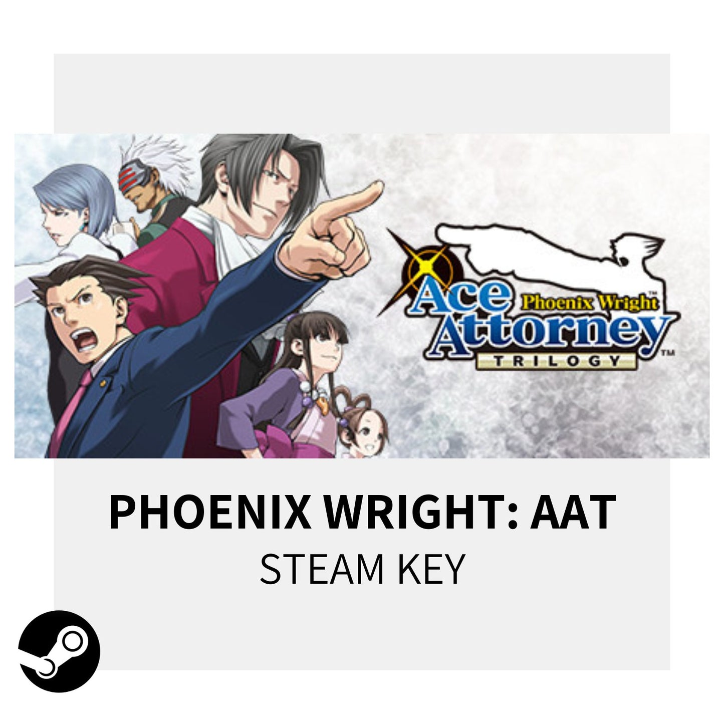 Phoenix Wright: Ace Attorney Trilogy | PC Game Steam Key - Killonyi