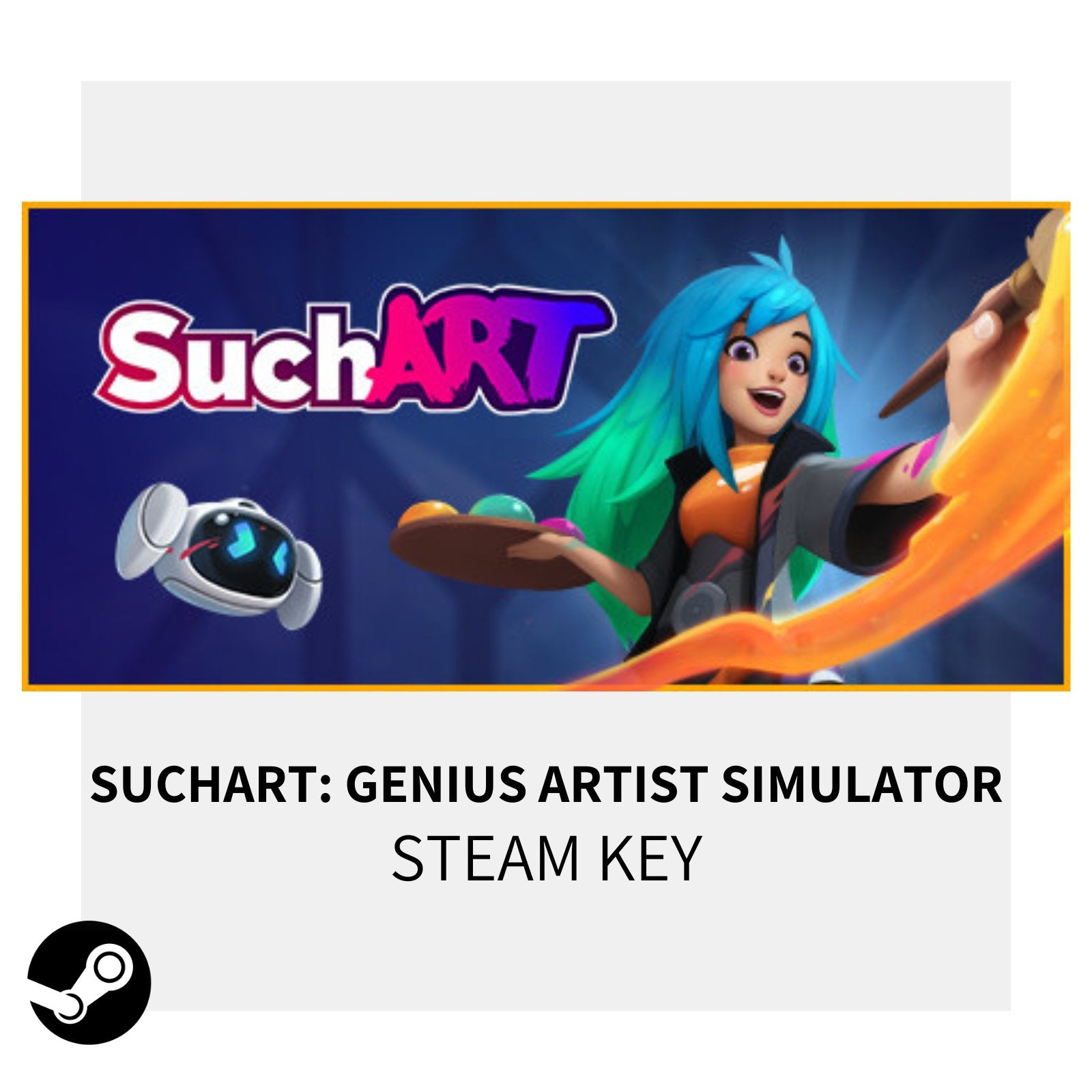 SuchArt: Genius Artist Simulator | PC Game Steam Key - Killonyi